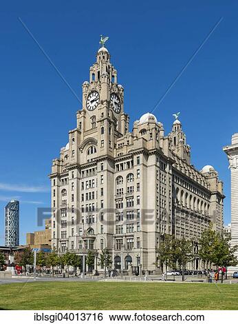 "Royal Liver Building, UNESCO World Heritage Site Liverpool Maritime Mercantile City, Liverpool, Merseyside, England, United Kingdom, Europe" View Large Photo Image Stock Photograph - "Royal Liver Building, UNESCO World Heritage Site Liverpool Maritime Mercantile City, Liverpool, Merseyside, England, United Kingdom, Europe". Fotosearch