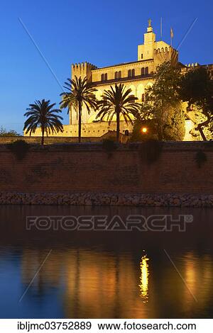 "Royal Palace of La Almudaina, Palma de Mallorca, Majorca, Balearic Islands, Spain, Europe" View Large Photo Image Stock Photo - "Royal Palace of La Almudaina, Palma de Mallorca, Majorca, Balearic Islands, Spain, Europe". Fotosearch