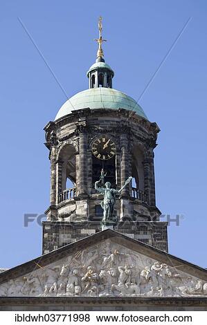 "Royal Palace or Paleis op de Dam, Amsterdam, North Holland province, Netherlands" View Large Photo Image Stock Photo - "Royal Palace or Paleis op de Dam, Amsterdam, North Holland province, Netherlands". Fotosearch