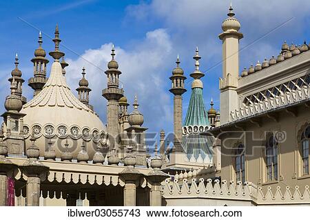 "Royal Pavilion, palace, 1822, built in an Indian style, Brighton, East Sussex, England, United Kingdom, Europe" View Large Photo Image Stock Image - "Royal Pavilion, palace, 1822, built in an Indian style, Brighton, East Sussex, England, United Kingdom, Europe". Fotosearch