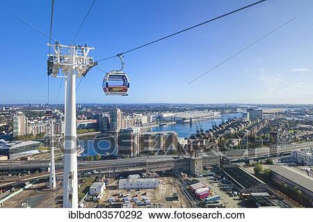 "Royal Victoria Docks seen from the Emirates Air Line cable car, Greenwich, London, London region, England, United Kingdom, Europe" View Large Photo Image Stock Image - "Royal Victoria Docks seen from the Emirates Air Line cable car, Greenwich, London, London region, England, United Kingdom, Europe". Fotosearch