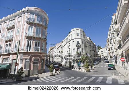 Rua De Timor, Lisbon, Portugal, Europe View Large Photo Image Stock Photograph - Rua De Timor, Lisbon, Portugal, Europe. Fotosearch