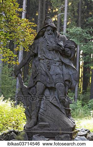 "Ruebezahl Statue, Hotel Krakonos, Marianske Lazne, Karlovy Vary Region, Bohemia, Czech Republic, Europe" View Large Photo Image Stock Photograph - "Ruebezahl Statue, Hotel Krakonos, Marianske Lazne, Karlovy Vary Region, Bohemia, Czech Republic, Europe". Fotosearch