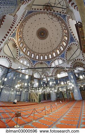 Stock Photograph - "Ruestem Pasha Mosque, Eminonu, Istanbul, European side, Istanbul Province, Turkey, European side, Europe". Fotosearch