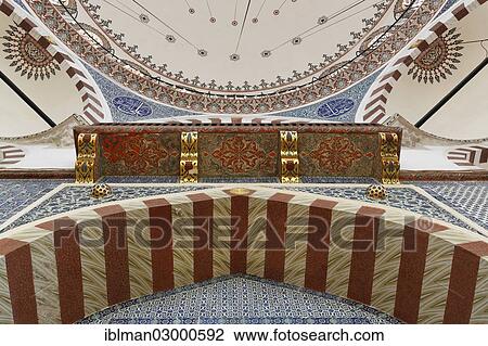 "Ruestem Pasha Mosque, entrance seen from below, Istanbul, Turkey, Europe, Istanbul, Istanbul Province, Turkey, Asia" View Large Photo Image Stock Image - "Ruestem Pasha Mosque, entrance seen from below, Istanbul, Turkey, Europe, Istanbul, Istanbul Province, Turkey, Asia". Fotosearch
