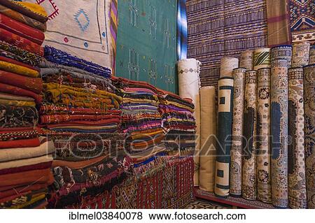 "Rug shop, Medina, historic centre, Tetouan, Morocco, Africa" View Large Photo Image Stock Photo - "Rug shop, Medina, historic centre, Tetouan, Morocco, Africa". Fotosearch