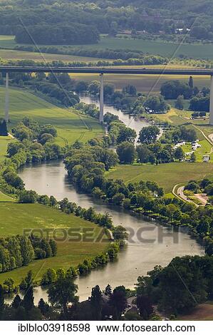 "Ruhrtalbrucke bridge, winding Ruhr river, Ruhrtal, Ruhr Valley, Mulheim an der Ruhr, Ruhr Area, North Rhine-Westphalia, Germany, Europe" View Large Photo Image Stock Photo - "Ruhrtalbrucke bridge, winding Ruhr river, Ruhrtal, Ruhr Valley, Mulheim an der Ruhr, Ruhr Area, North Rhine-Westphalia, Germany, Europe". Fotosearch