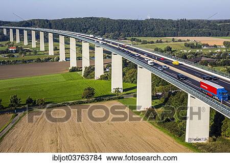 "Ruhrtalbruecke, bridge of the A52 motorway, Mulheim an der Ruhr, North Rhine-Westphalia, Germany, Europe" View Large Photo Image Picture - "Ruhrtalbruecke, bridge of the A52 motorway, Mulheim an der Ruhr, North Rhine-Westphalia, Germany, Europe". Fotosearch