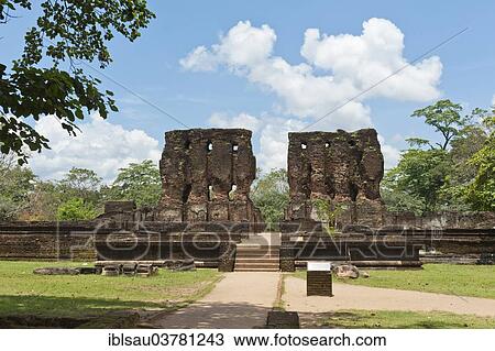 "Ruins of a brick palace, royal palace, Polonnaruwa, North Central Province, Sri Lanka, Asia" View Large Photo Image Stock Image - "Ruins of a brick palace, royal palace, Polonnaruwa, North Central Province, Sri Lanka, Asia". Fotosearch