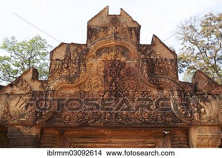 "Ruins of Banteay Srei, Banteay Srei, Siem Reap, Siem Reap Province, Cambodia, Asia" View Large Photo Image Picture - "Ruins of Banteay Srei, Banteay Srei, Siem Reap, Siem Reap Province, Cambodia, Asia". Fotosearch