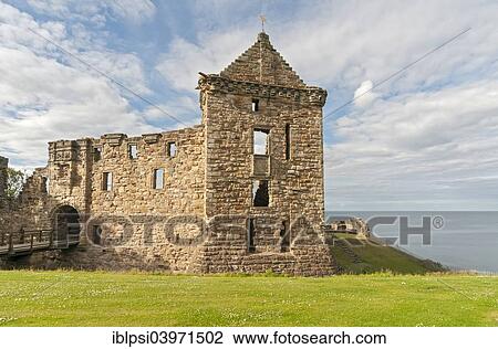 "Ruins of St Andrew's Castle, St Andrews, Fife, Scotland, United Kingdom, Europe" View Large Photo Image Stock Image - "Ruins of St Andrew's Castle, St Andrews, Fife, Scotland, United Kingdom, Europe". Fotosearch