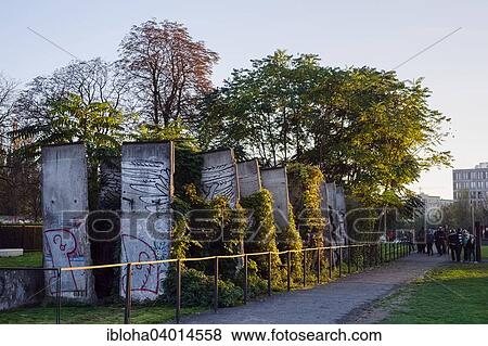 "Ruins of the Berlin Wall, Gedenkstatte Berliner Mauer memorial, Berlin, Germany, Europe" View Large Photo Image Stock Photo - "Ruins of the Berlin Wall, Gedenkstatte Berliner Mauer memorial, Berlin, Germany, Europe". Fotosearch