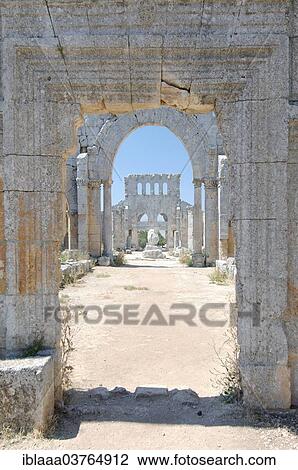 "Ruins of the Church of Saint Simeon Stylites, Tadmur, Palmyra District, Homs Governorate, Syria, Asia" View Large Photo Image Stock Image - "Ruins of the Church of Saint Simeon Stylites, Tadmur, Palmyra District, Homs Governorate, Syria, Asia". Fotosearch