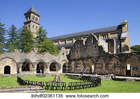 "Ruins of the Cistercian Abbey of Orval, Abbaye Notre-Dame d'Orval, Villers-devant-Orval, Wallonia, Belgium, Europe" View Large Photo Image Stock Photography - "Ruins of the Cistercian Abbey of Orval, Abbaye Notre-Dame d'Orval, Villers-devant-Orval, Wallonia, Belgium, Europe". Fotosearch