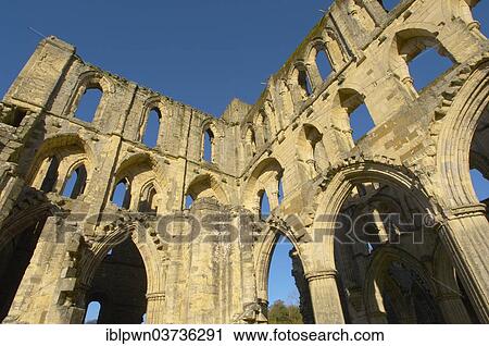 "Ruins of the Cistercian Gothic Rievaulx Abbey, Rievaulx, North Yorkshire, England, United Kingdom, Europe" View Large Photo Image Stock Image - "Ruins of the Cistercian Gothic Rievaulx Abbey, Rievaulx, North Yorkshire, England, United Kingdom, Europe". Fotosearch