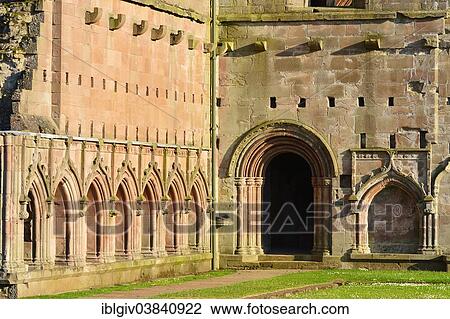 "Ruins of the Cistercian monastery of Melrose Abbey, 12th century, Melrose, Scottish Borders, Scotland, United Kingdom, Europe" View Large Photo Image Stock Image - "Ruins of the Cistercian monastery of Melrose Abbey, 12th century, Melrose, Scottish Borders, Scotland, United Kingdom, Europe". Fotosearch