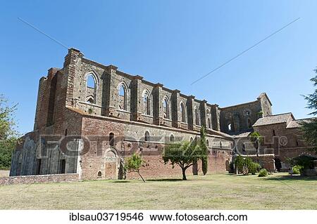 "Ruins of the former Cistercian abbey Abbazia San Galgano, Kampen, Chiusdino, Tuscany, Italy, Europe" View Large Photo Image Stock Photograph - "Ruins of the former Cistercian abbey Abbazia San Galgano, Kampen, Chiusdino, Tuscany, Italy, Europe". Fotosearch