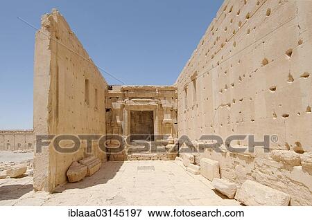 "Ruins of the Temple of Bel in the ancient city of Palmyra, Tadmur, Palmyra District, Homs Governorate, Syria, Asia" View Large Photo Image Stock Photo - "Ruins of the Temple of Bel in the ancient city of Palmyra, Tadmur, Palmyra District, Homs Governorate, Syria, Asia". Fotosearch