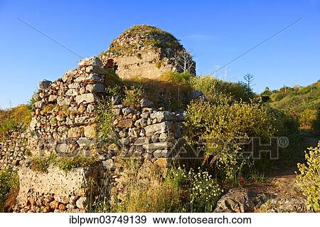 "Ruins of Turkish baths of Monemvasia, Peloponnese, Greece, Europe" View Large Photo Image Stock Photo - "Ruins of Turkish baths of Monemvasia, Peloponnese, Greece, Europe". Fotosearch