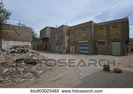 "Ruins of Uighur Muslim mudbrick houses, Kashgar, Seidenstrasse, Xinjiang, China, People's Republic of China, Asia" View Large Photo Image Stock Image - "Ruins of Uighur Muslim mudbrick houses, Kashgar, Seidenstrasse, Xinjiang, China, People's Republic of China, Asia". Fotosearch