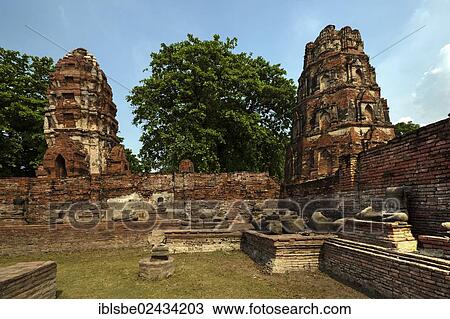 "Ruins of Wat Phra Mahathat, Ayutthaya, Thailand, Asia" View Large Photo Image Stock Image - "Ruins of Wat Phra Mahathat, Ayutthaya, Thailand, Asia". Fotosearch