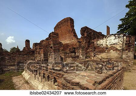 "Ruins of Wat Phra Mahathat, Ayutthaya, Thailand, Asia" View Large Photo Image Stock Photo - "Ruins of Wat Phra Mahathat, Ayutthaya, Thailand, Asia". Fotosearch