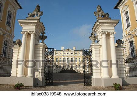 "Rundale Palace, Bauska, Zemgale, Latvia, Baltic States, Europe" View Large Photo Image Stock Photo - "Rundale Palace, Bauska, Zemgale, Latvia, Baltic States, Europe". Fotosearch