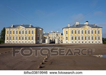 "Rundale Palace, Bauska, Zemgale, Latvia, Baltic States, Europe" View Large Photo Image Stock Photograph - "Rundale Palace, Bauska, Zemgale, Latvia, Baltic States, Europe". Fotosearch