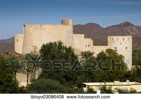 "Rustaq Fort, Rustaq, Al Batinah Region, Oman, Asia" View Large Photo Image Stock Photo - "Rustaq Fort, Rustaq, Al Batinah Region, Oman, Asia". Fotosearch