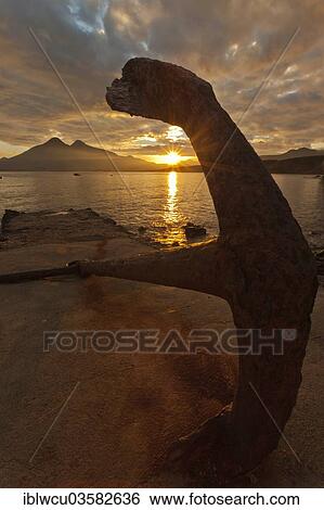"Rusted anchor at sunset in the port of Cabo de Gata, Andalusia, Spain, Europe" View Large Photo Image Stock Photograph - "Rusted anchor at sunset in the port of Cabo de Gata, Andalusia, Spain, Europe". Fotosearch