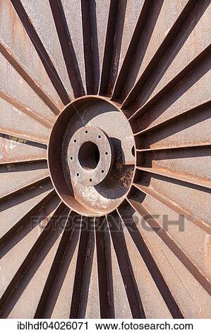 Stock Image - Rusted iron parts. Fotosearch