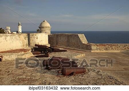 "Rusty cannons at the fortress of Castillo de San Pedro de la Roca, Ciudamar, Santiago de Cuba Province, Cuba, North America" View Large Photo Image Stock Image - "Rusty cannons at the fortress of Castillo de San Pedro de la Roca, Ciudamar, Santiago de Cuba Province, Cuba, North America". Fotosearch