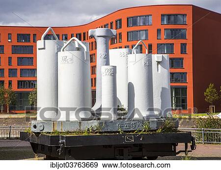"RWSG storage building, wave-shaped building, Culture and Local History Museum, white molds, Innenhafen, Duisburg, Ruhr district, North Rhine-Westphalia, Germany, Europe" View Large Photo Image Stock Photo - "RWSG storage building, wave-shaped building, Culture and Local History Museum, white molds, Innenhafen, Duisburg, Ruhr district, North Rhine-Westphalia, Germany, Europe". Fotosearch