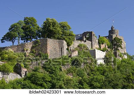 Saarburg castle ruins, Saarburg, Saar river, Rhineland-Palatinate, Germany, Europe, PublicGround, Europe View Large Photo Image Stock Image - Saarburg castle ruins, Saarburg, Saar river, Rhineland-Palatinate, Germany, Europe, PublicGround, Europe. Fotosearch
