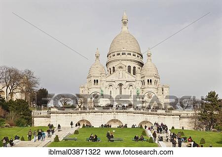 "Sacre-Coeur, Montmartre, Paris, Ile-de-France region, France, Europe" View Large Photo Image Stock Image - "Sacre-Coeur, Montmartre, Paris, Ile-de-France region, France, Europe". Fotosearch