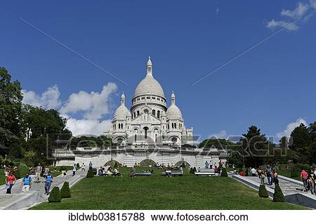 Stock Photo - "Sacre-Coeur, Montmartre, Paris, France, Europe". Fotosearch