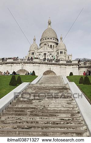 "Sacre-Coeur, Montmartre, Paris, Ile-de-France region, France, Europe" View Large Photo Image Stock Photo - "Sacre-Coeur, Montmartre, Paris, Ile-de-France region, France, Europe". Fotosearch