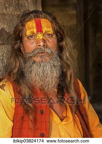 "Sadhu, Pashupatinath, Kathmandu, Kathmandu District, Bagmati Zone, Nepal, Asia" View Large Photo Image Picture - "Sadhu, Pashupatinath, Kathmandu, Kathmandu District, Bagmati Zone, Nepal, Asia". Fotosearch