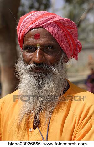 "Sadhu, portrait, Ron, Karnataka, South India, India, Asia" View Large Photo Image Stock Photograph - "Sadhu, portrait, Ron, Karnataka, South India, India, Asia". Fotosearch