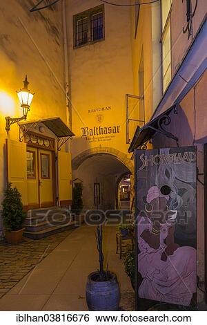 "Saikang alley in the evening, Vanalinn, Tallinn, Harju, Estonia, Europe" View Large Photo Image Stock Photograph - "Saikang alley in the evening, Vanalinn, Tallinn, Harju, Estonia, Europe". Fotosearch