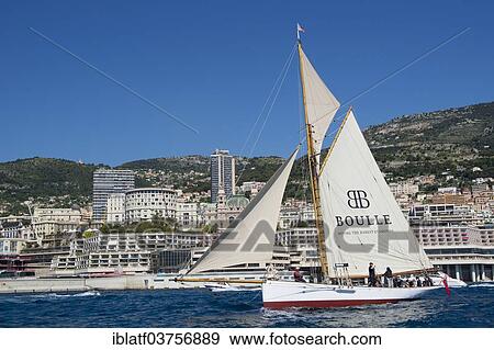 "Sailboat, Port Hercule, Monaco, Europe" View Large Photo Image Stock Photo - "Sailboat, Port Hercule, Monaco, Europe". Fotosearch