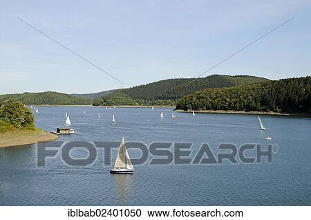 "Sailboats, Bigge Reservoir, Sondern, Ebbegebirge nature park, Sauerland region, North Rhine-Westphalia, Germany, Europe, PublicGround, Europe" View Large Photo Image Stock Image - "Sailboats, Bigge Reservoir, Sondern, Ebbegebirge nature park, Sauerland region, North Rhine-Westphalia, Germany, Europe, PublicGround, Europe". Fotosearch
