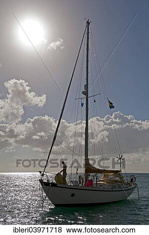 "Sailing boat in the sea, La Point, Castries, Saint Lucia, North America" View Large Photo Image Stock Photo - "Sailing boat in the sea, La Point, Castries, Saint Lucia, North America". Fotosearch