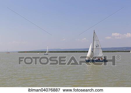 "Sailing boat, Lake Neusiedl, Neusiedl am See, Northern Burgenland, Burgenland, Austria, Europe" View Large Photo Image Stock Photo - "Sailing boat, Lake Neusiedl, Neusiedl am See, Northern Burgenland, Burgenland, Austria, Europe". Fotosearch