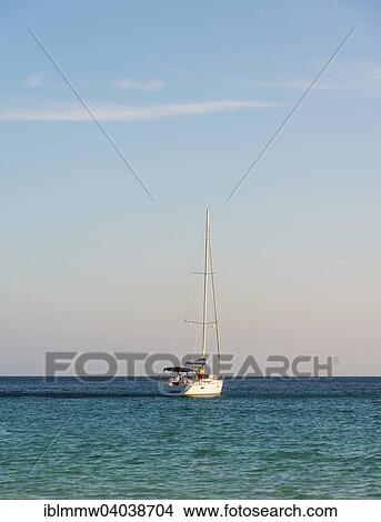 "Sailing boat on the sea, Sartene, Corsica, France, Europe" View Large Photo Image Picture - "Sailing boat on the sea, Sartene, Corsica, France, Europe". Fotosearch
