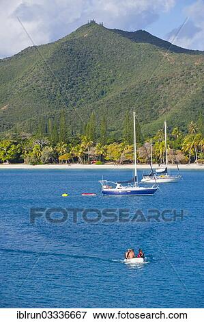 "Sailing boats in the Bay de Kuto, Ile des Pins, New Caledonia, France, Oceania" View Large Photo Image Stock Photo - "Sailing boats in the Bay de Kuto, Ile des Pins, New Caledonia, France, Oceania". Fotosearch