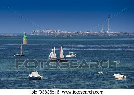 "Sailing boats in the bay near Landeda, Brittany, France, Europe" View Large Photo Image Stock Photograph - "Sailing boats in the bay near Landeda, Brittany, France, Europe". Fotosearch