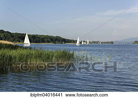 "Sailing boats on lake Chiemsee, Chiemgau, Upper Bavaria, Bavaria, Germany, Europe" View Large Photo Image Stock Image - "Sailing boats on lake Chiemsee, Chiemgau, Upper Bavaria, Bavaria, Germany, Europe". Fotosearch