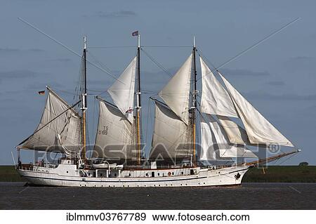 "Sailing on the river Weser, Strohauser Plate, Lower Saxony, Germany, Europe" View Large Photo Image Stock Photo - "Sailing on the river Weser, Strohauser Plate, Lower Saxony, Germany, Europe". Fotosearch