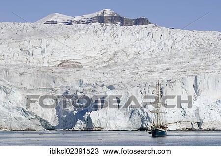 "Sailing ship, Antigua, in front of the front of Nordenskioeldbreen Glacier, Isfjorden, Spitsbergen, Svalbard, Norway, Europe" View Large Photo Image Stock Image - "Sailing ship, Antigua, in front of the front of Nordenskioeldbreen Glacier, Isfjorden, Spitsbergen, Svalbard, Norway, Europe". Fotosearch
